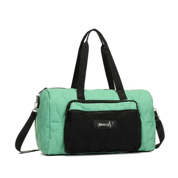 (LIQUIDACION) Bolso Muaa 52555 Gris con Negro