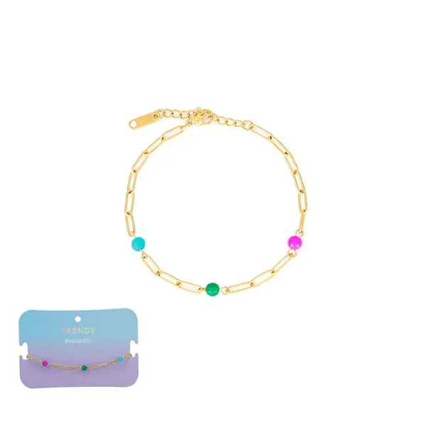 Pulsera Acero Trendy 16678