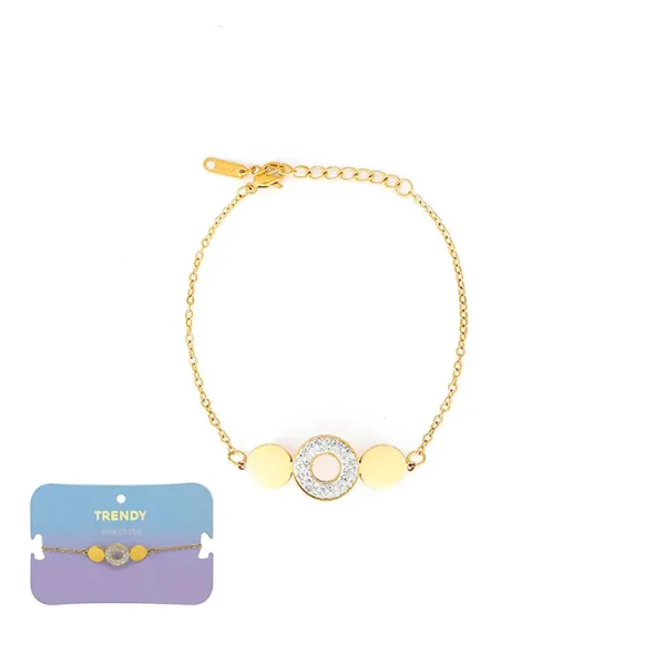 Pulsera Acero Trendy 16695