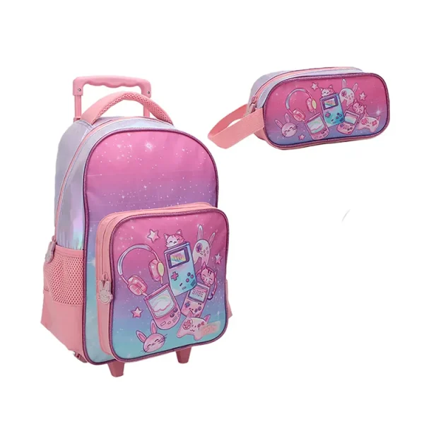 Set Mochila Carro y Cartu Trendy 28090