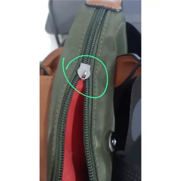 (LIQUIDACION) Cartera Oreiro Love 18970 Verde - Imagen 2