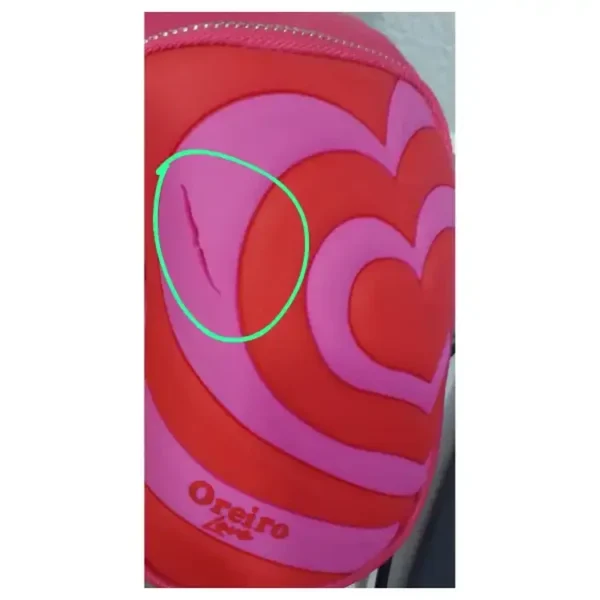 (LIQUIDACION) Porta celular Oreiro Love 22485 Fuccia. - Imagen 2
