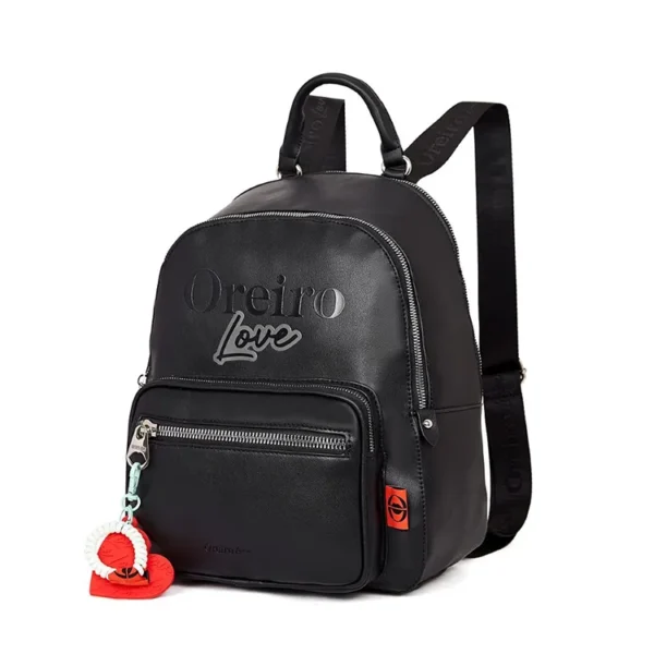 (LIQUIDACION) Mochila Oreiro Love 22488 negro