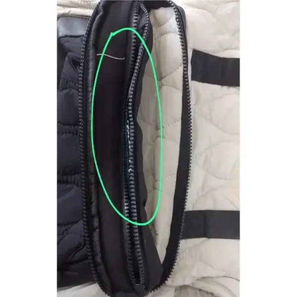 (LIQUIDACION) Bolso Muaa 52555 Gris con Negro - Imagen 2