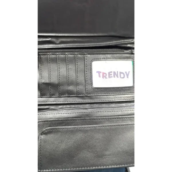 (LIQUIDACION) Billetera Trendy 21548 Negro - Imagen 2
