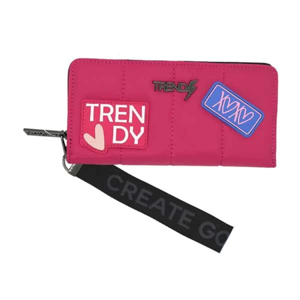 (LIQUIDACION) Billetera Trendy 21549 Fucsia