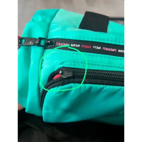 (LIQUIDACION) Cartera Oreiro Love 22382 Aqua - Imagen 2