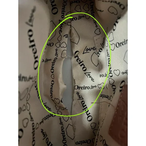 (LIQUIDACION) Cartera Oreiro Love 28287 Kaky - Imagen 3